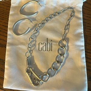CAbi Swagger Necklace and Earrings